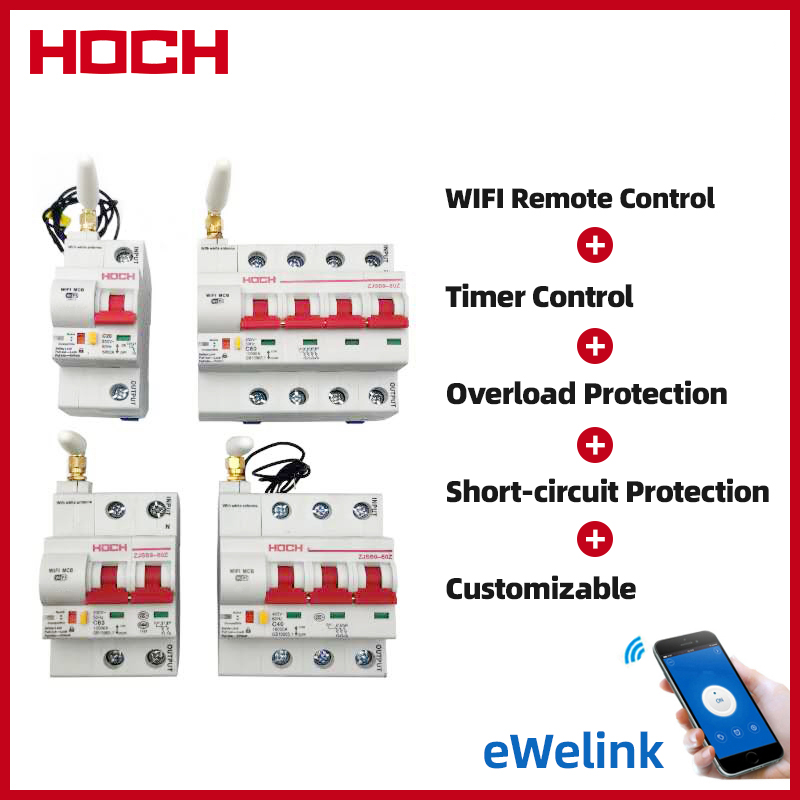 4P WIFI Circuit Breaker
