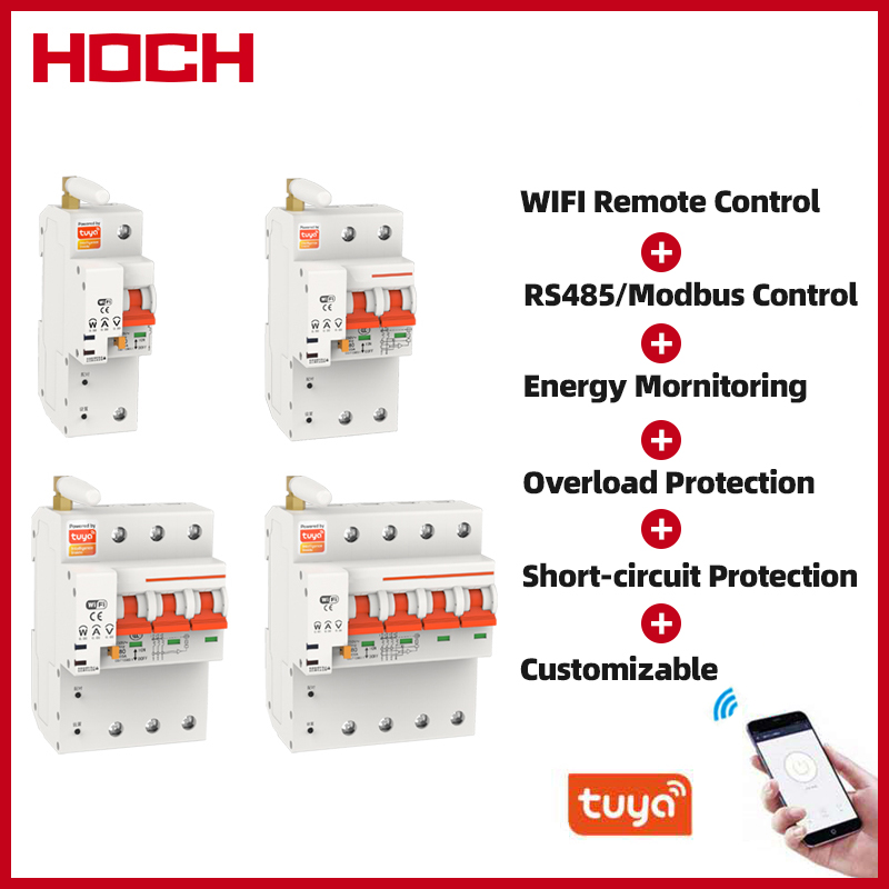 1P Energy Monitoring WIFI MCB